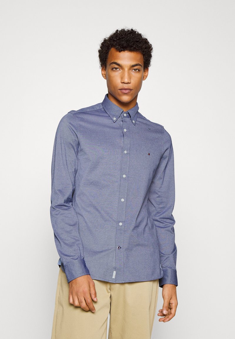 Tommy Hilfiger SOLID SHIRT Shirt yale navy/dark blue Zalando.co.uk