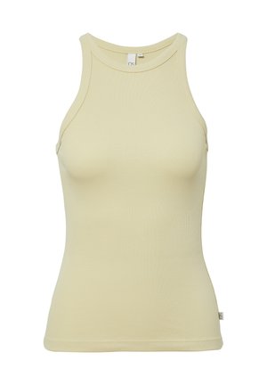 QS, TANK - Top - vanille