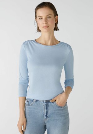 GLITTER - Long sleeved top - sky blue