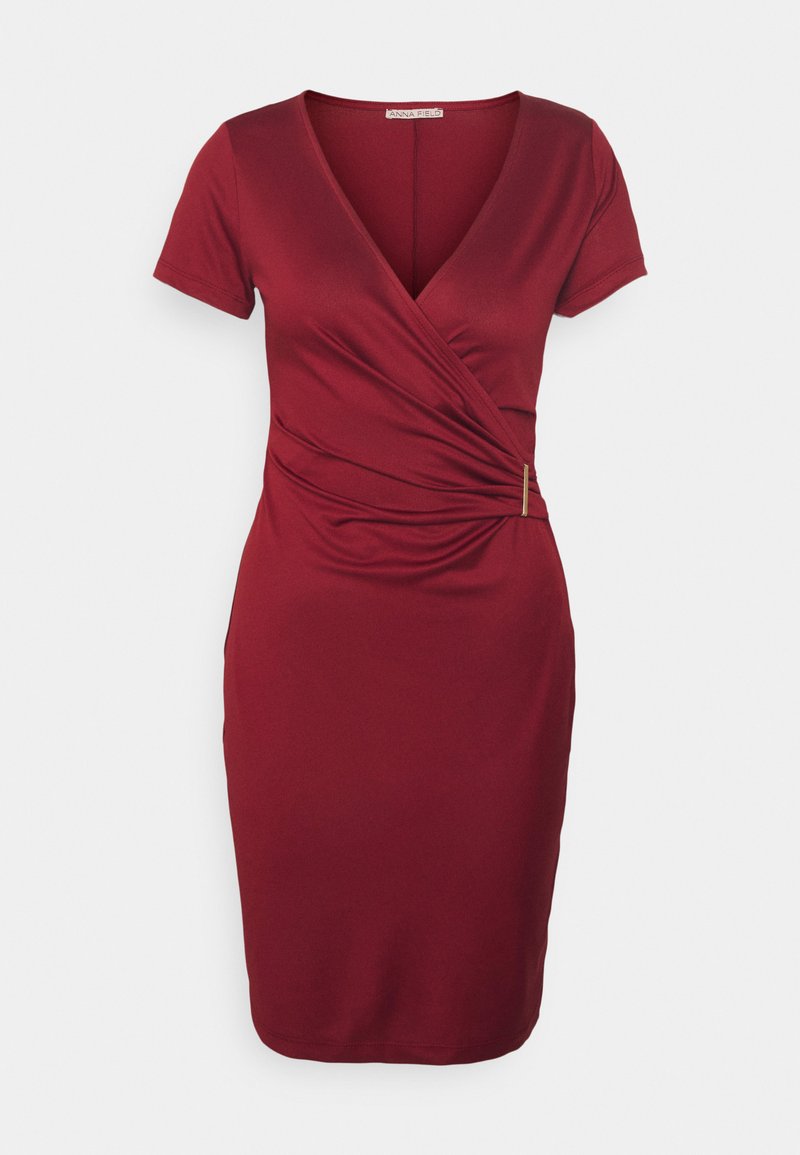 Anna Field Etui-jurk donkerrood Anna Field Etui-jurk donkerrood