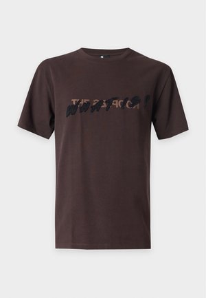 The Kooples, T-shirt imprimé - burgundy