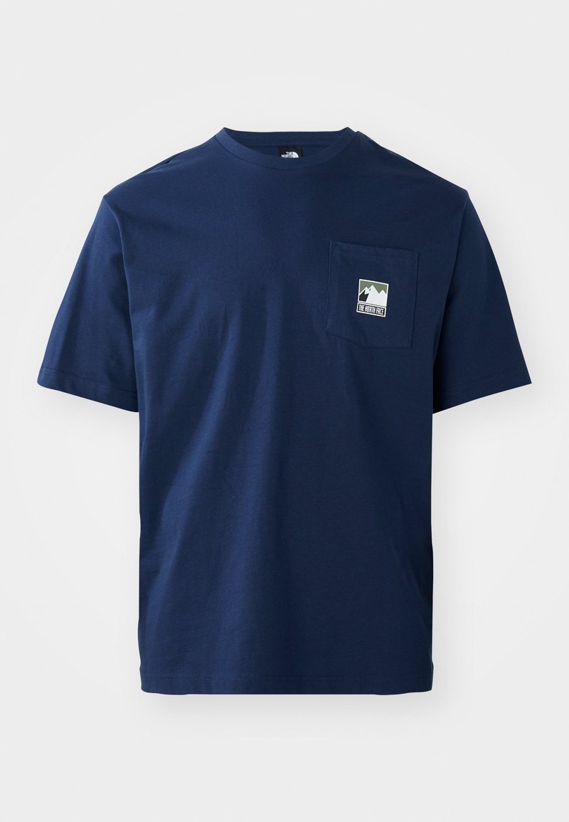 The North Face T-shirt basic donkerblauw