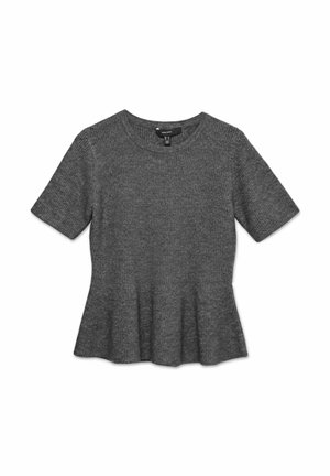 Vero Moda, KNITTED PULLOVER VMEMMA KNITTED PULLOVER - Pullover - medium grey melange