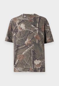 BOXY OPEN CAMO WEBEX - T-shirt imprimé - khaki