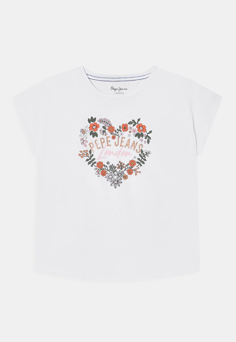 Camiseta Pepe Jeans Kaela Para Niños - Estampado Animal Gráfico, Cuello Redondo