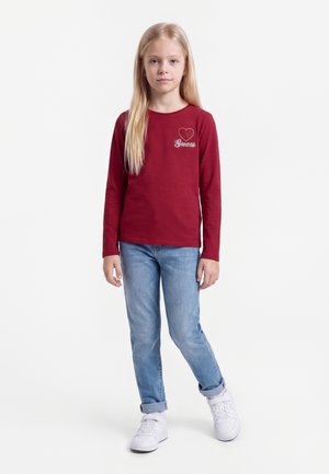Guess, JUNIOR  - Μπλούζα με μακριά μανίκια - beet juice red