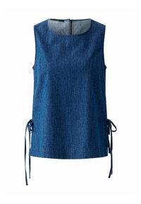 Oui Bluse - blue denim