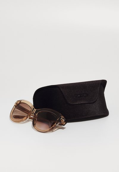 Tom Ford ODETTE - Päikeseprillid - shiny light brown/gradient brown