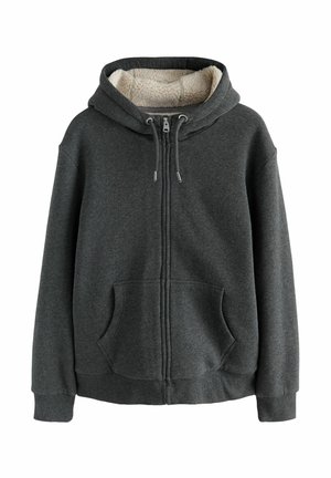 BORG LINED HOODIE  - Übergangsjacke - slate grey