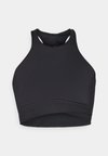 TWIST BRA - Sportski grudnjak s blagom potporom - black