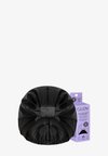 GLOV® ANTI-FRIZZ SATIN HAIR BONNET - HAIR PROTECTING SLEEP CAP - Hair Styling Accessory - black