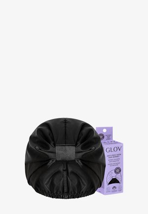 Glov GLOV® ANTI-FRIZZ SATIN HAIR BONNET - HAIR PROTECTING SLEEP CAP - Hiusasuste - black