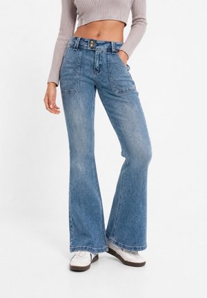 Even&Odd by Zalando Τζιν καμπάνα - blue denim