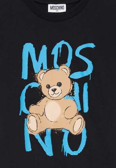 MOSCHINO MAXI UNISEX - T-shirts med print - nero