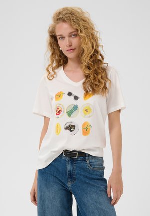 Culture, CUCAHIL T-SHIRT - Camiseta estampada - spring gardenia