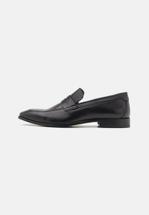 LEATHER - Mocasines - black