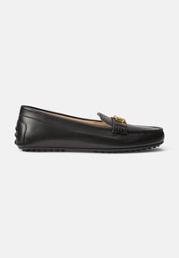 BARNSBURY LEATHER DRIVER - Polobotky - black
