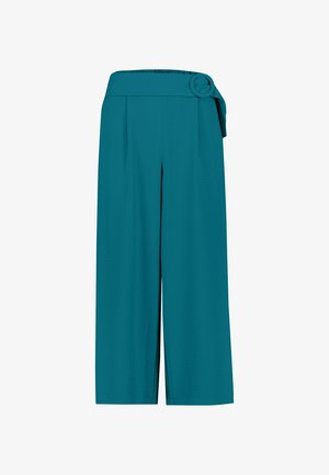 zero, MIT WEITEM BEIN CULOTTE - Pantaloni - deep lagoon