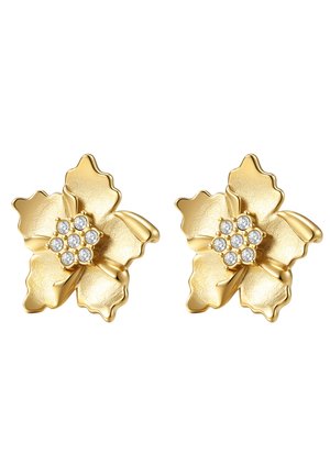 Hey Happiness, SUNBURST FLOWER STUD - Ohrringe - gold-coloured