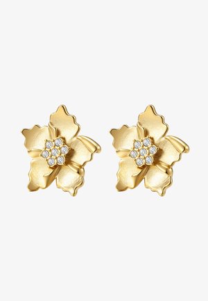 Hey Happiness, SUNBURST FLOWER STUD - Earrings - gold-coloured