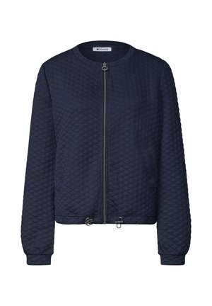Street One, JACKE MIT RUNDHALS UND STRUKTUR - Gilet - darkest blue