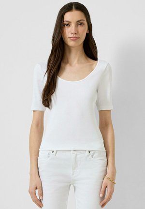 QS, T-SHIRT - T-shirt basic - weiß