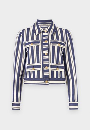 ALEX COLLARED BOXY JACKET - Džinsinis švarkelis - white