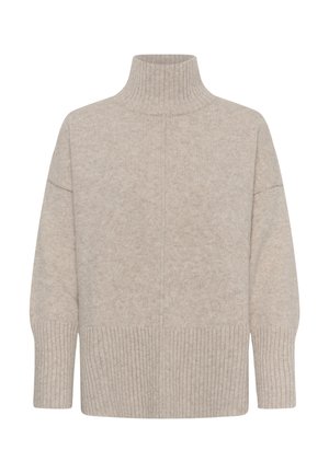 My Essential Wardrobe, MWANTWERPEN LW HIGH NECK - Jersey de punto - beige melange