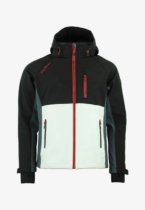 Peak Mountain Outdoorjakke - noir blanc