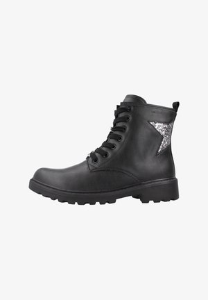 Geox, Bottines à lacets - black