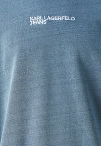Karl Lagerfeld Jeans RELAXED ACIDWASH  - Sweatshirt - blue indigo