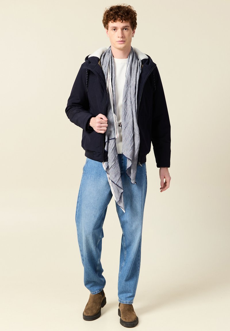 BONOBO Jeans Chaqueta de entretiempo bleu foncé/azul marino