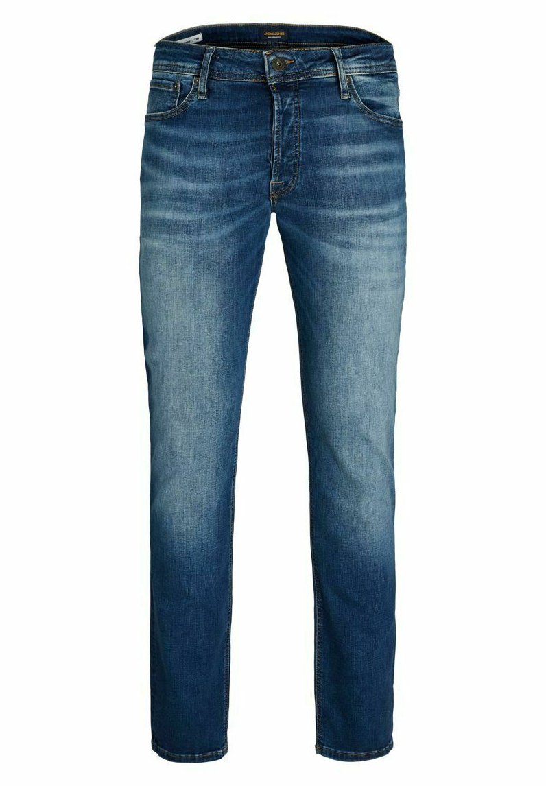jack & jones Slim fit jeans blauw denim/bluedenim