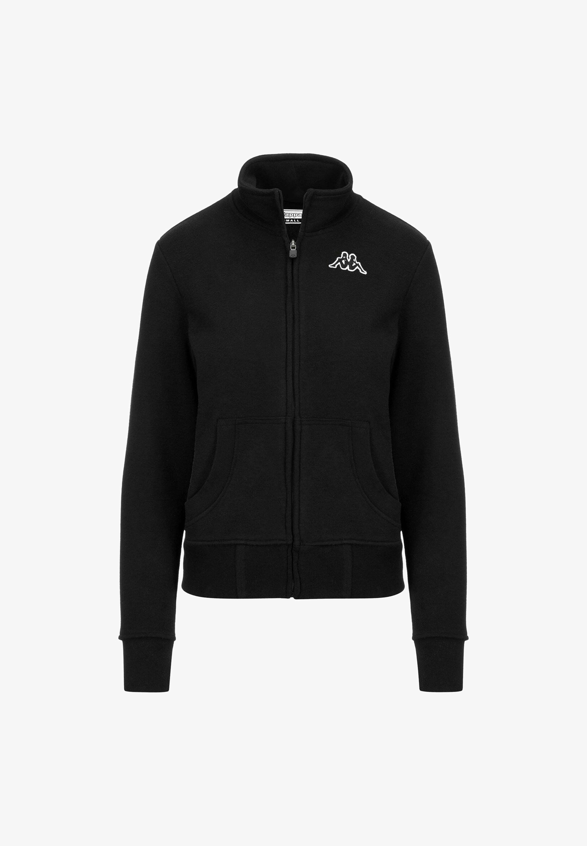 Kappa Felpa con zip black/nero - Main Image