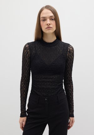 WITHOUT CUPS, REGULAR FIT - Body - gunmetal