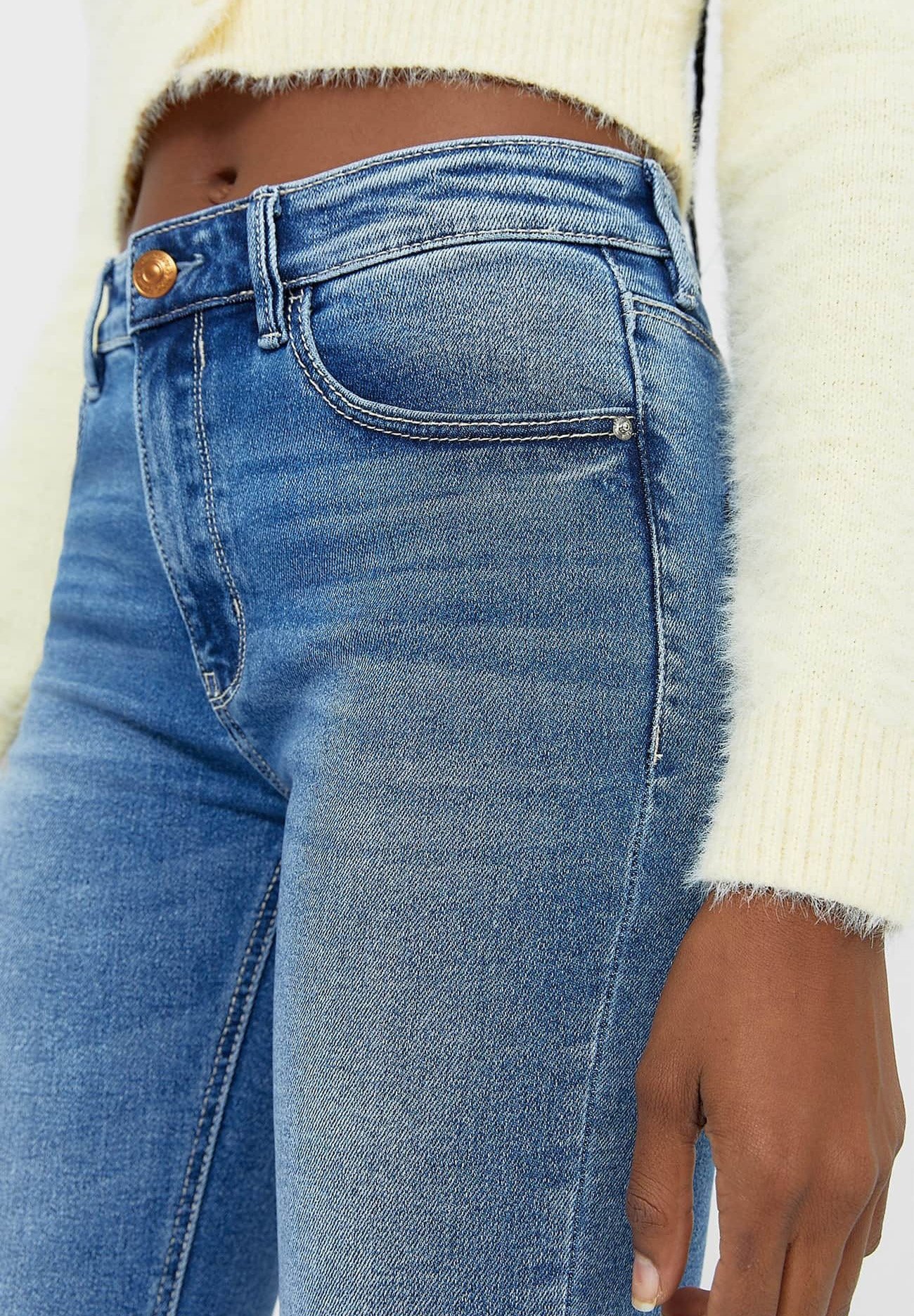 Stradivarius Jeans Skinny Fit - mottled 