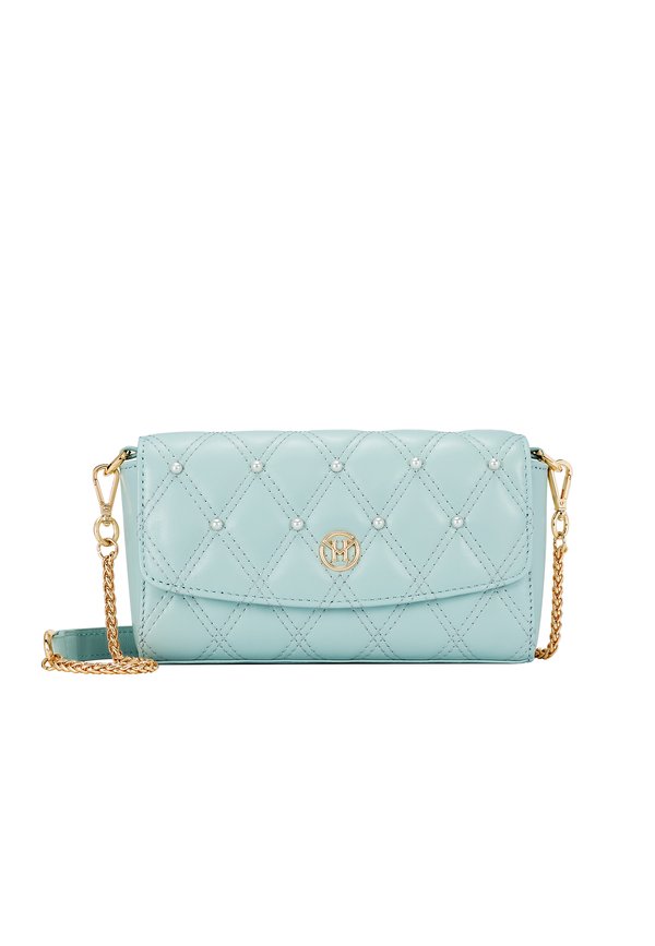 PEARL QUILTED - Umhängetasche - mintgruen
