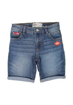 BERMUDA IMPRIMÉ - Short en jean - bleu