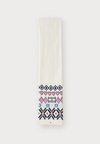 FAIRISLE SCARF UNISEX - Sjal - ivory
