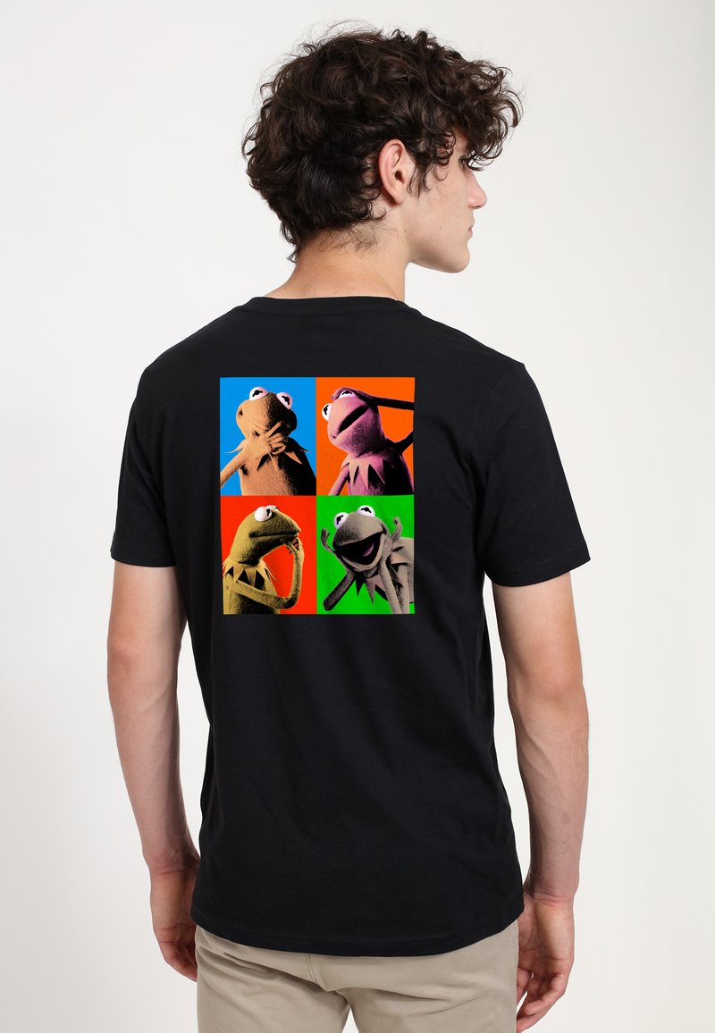 Disney MUPPETS KERMIT POP - Camiseta estampada - black