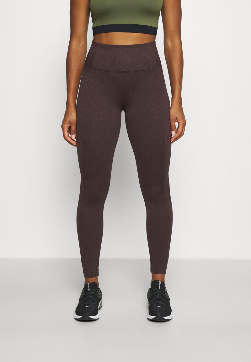Athleta DELANCEY Tights walnut brown/schwarz Zalando.at