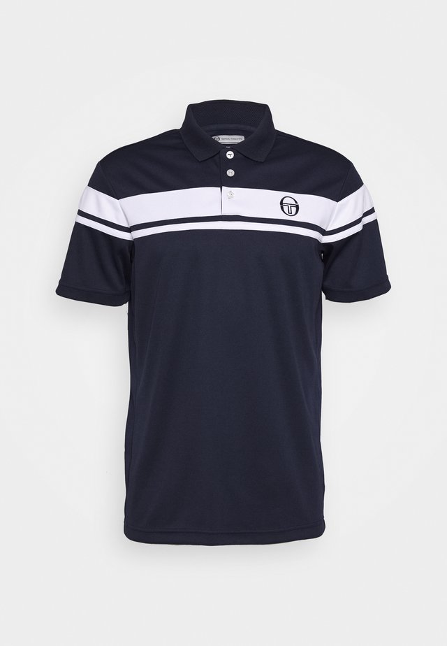 YOUNG LINE - Polo shirt - navy/white