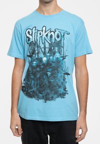 Paradiso Clothing SLIPKNOT THE END SO FAR BAND - Print T-shirt - blue