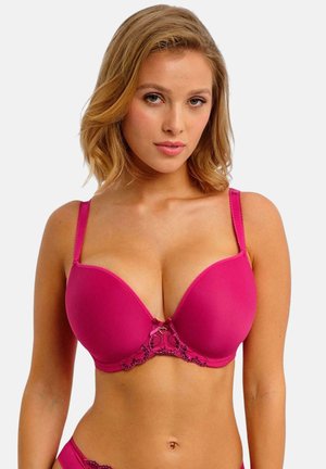 LAURINE - trägerloser/variabler BH - raspberry