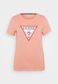 ORIGINAL - Trükipildiga T-särk - peach coral