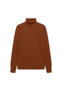 EDDIE ROLLNECK - Svetr - cognac