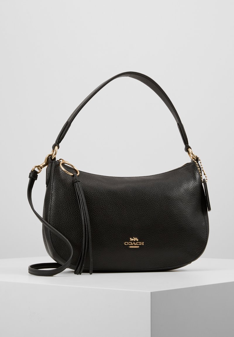 Coach PEBBLE SUTTON CROSSBODY - Handbag - black - Zalando.de