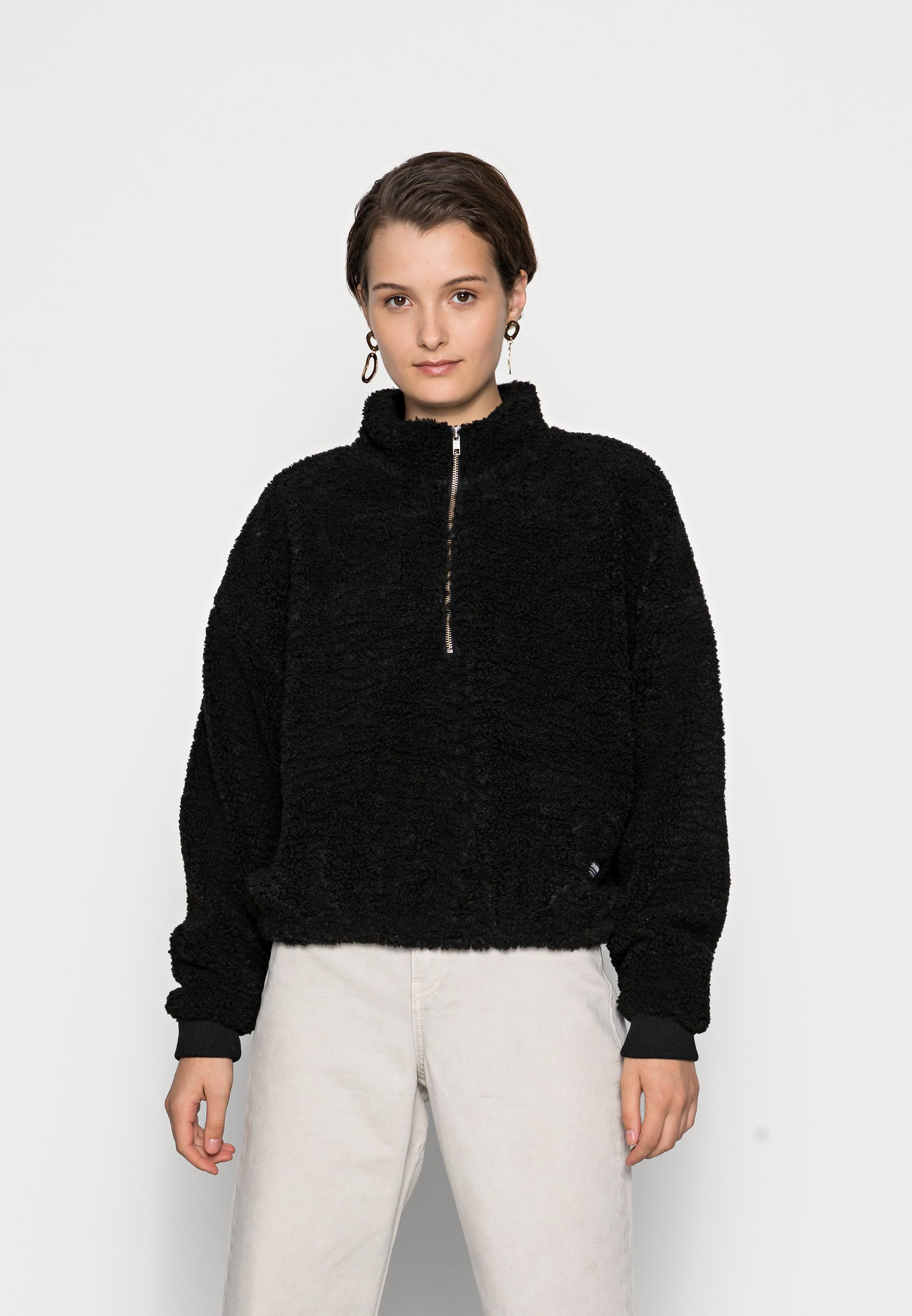 Dr.Denim Tall Sanne Sweater Sweatshirt Back, Women's, Size: XXLx36, Black
