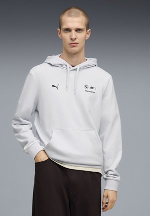 BMW M MOTORSPORT ESSENTIALS - Kapuzenpullover - silver mist