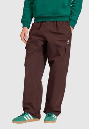 ESS - WV - Pantalones cargo - aurora coffee